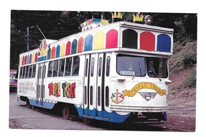 Triple Treat Transit Straßenbahn PAT #1794 Allegheny County PA Postkarte - Bild 1 von 2