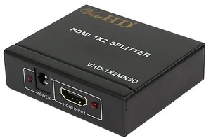 ViewHD 1x2 HDMI Splitter v1.3b One Input to Two Output  VHD-1x2MN3D - Picture 1 of 5