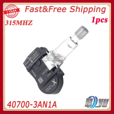 Nuevo sensor de presión de neumáticos 40700-3AN1A TPMS para Nissan Leaf Sentra Versa Note Foto 1 de 4