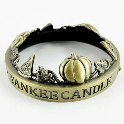 Yankee Candle Illuma Tapa Topper Pastel Calabaza Octubre 2011 Accesorio 22 o 14.5 OZ Foto 1 de 4