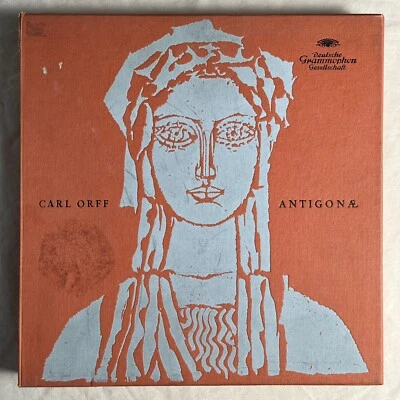 CARL ORFF Antigonae 1961 Vinyl Box Set Deutsche Grammophon SLPM 138 717/19 - VG+ - Image 1 of 4