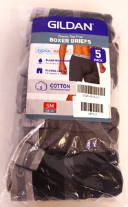 Gildan Men's Underwear Boxer Briefs, 5- pack Size S - Assorted - Picture 1 of 3