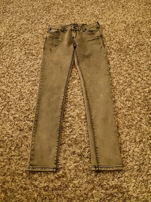 Dear John Jeans Womens 26 Gray Joyrich Comfort Skinny Cotton Stretch Denim - Image 1 of 4