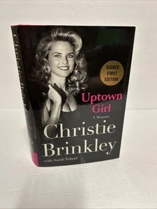 Christie Brinkley AUTOGRAPHED/SIGNED Uptown Girl A Memoir 2025 1st/1st HCDJ New - Foto 1 di 15