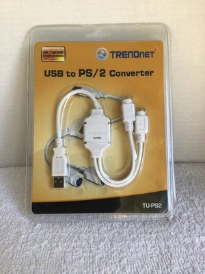 Trendnet USB to PS/2 Converter TU-PS2 - Image 1 of 4