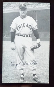 1954 J.D. Postal de béisbol McCarthy Virgil Trucks Chicago White Sox EX - Imagen 1 de 2