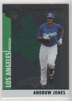 2008 Topps Co-Signers Silver Green /200 Andruw Jones #052 - Image 1 of 2