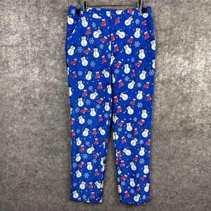 Suitmeister Pantalone Uomo Taglia Media Blu Natale Pupazzo di Neve Calza Festa - Foto 1 di 11