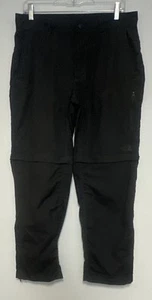 The North Face Hiking Pants Men's 32x29 Grey Convertible Zip-off Outdoor T338 - Picture 1 of 11