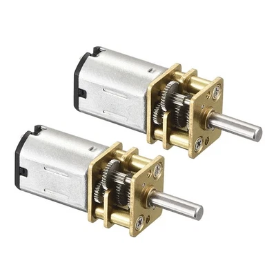 2er-Pack Mikro-Getriebemotor mit Untersetzungsgetriebe,DC 6 V,40 U/min - Bild 1 von 4