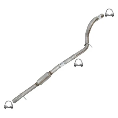 Stainless Steel Exhaust Resonator Pipe fits: 2012-2017 Jeep Wrangler 3.6L - Image 1 of 4