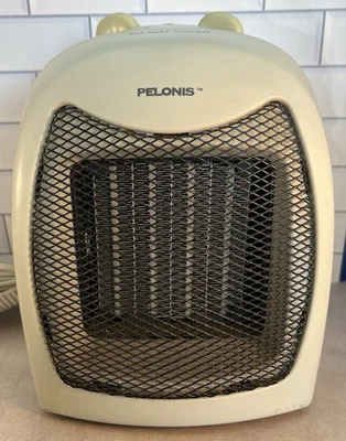 Pelonis HC-0120 Calentador de Espacio Cerámico 1500W Eléctrico Portátil Probado ¡Funciona Muy bien! Foto 1 de 4