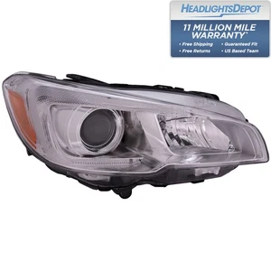 Headlight Halogen Right Passenger Fits 2015-2021 Subaru WRX - Bild 1 von 7