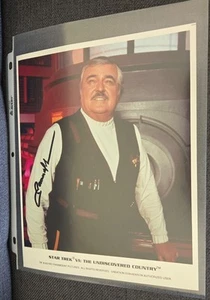 HAND SIGNED autograph JAMES DOOHAN SCOTTY 8x10 Star Trek color photo photograph - Imagen 1 de 1