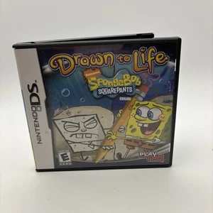 Drawn to Life Spongebob SquarePants Edition 3DS CIB Nickelodeon - Picture 1 of 3