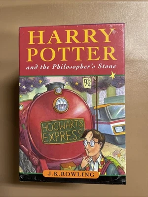 Vintage Harry Potter Boxed Books 1-4 Hardbacks Set Bloomsbury Brand New Sealed - Image 1 of 4