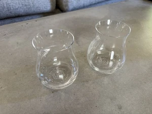 (2) Vasos de cristal de un solo barril JD Jack Daniel’s - Imagen 1 de 4