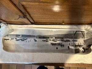 WWII WW2 US Naval Training Center CAMP BENNION Idaho 1944 foto lunga iarda - Foto 1 di 9