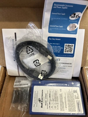 B&B Electronics UHR304  4-Port USB Full Speed Up/Down  Isolated Hub 4KV - Image 1 of 4