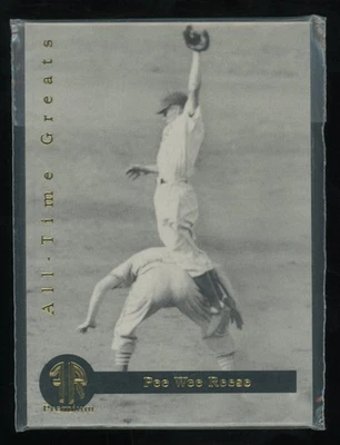 1994 Front Row Premium All Time Greats Series PeeWee Reese Sealed 5 Card Set COA - Image 1 of 2