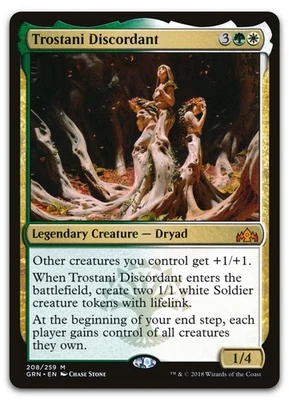 Trostani Discordant #208 (LP) Guilds of Ravnica GRN Magic MTG - Image 1 of 2