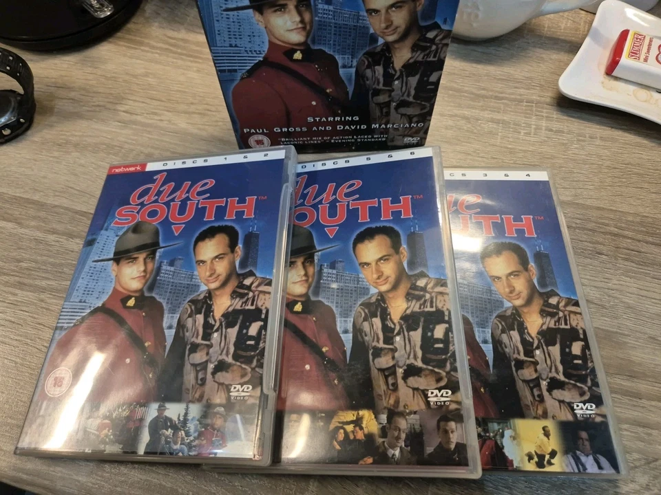 Due South: The Complete Series 1 [DVD] RARE Set - Free UK P&P - Image 1 of 2