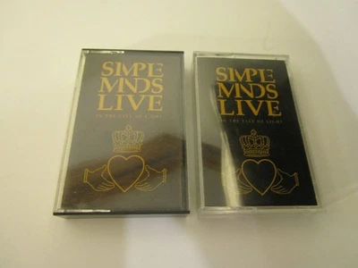 Simple Minds LIVE Cassette Tape   VOL 1 & 2    1987  VIRGIN   VG  TD14 - Image 1 of 2