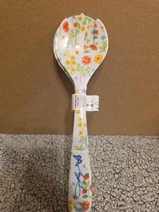 Set Of 2 Dolly Parton Salad Servers Strawberry, Flowers, Butterfly - Picture 1 of 10