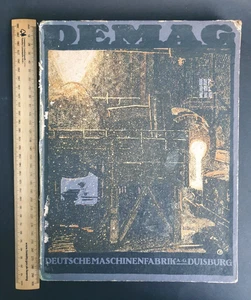 Demag: Deutsche Maschinenfabrik, A.G. Duisburg (Thomas Basic Plant ) 1914 1st Ed - Picture 1 of 19