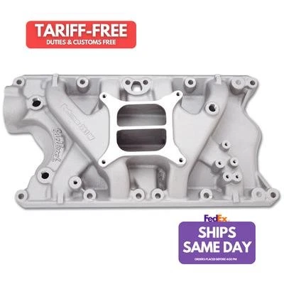 Edelbrock EDE2181 Dual Plane Aluminum Intake Manifold fits Small Block Ford  - Image 1 of 4