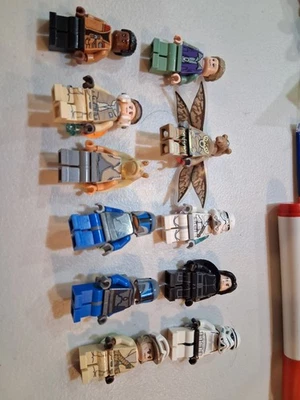 Lot Of 11 Complete Lego Star Wars Minifigure.  Good Condition.  Jek-14, Kylo Ren - Image 1 of 4