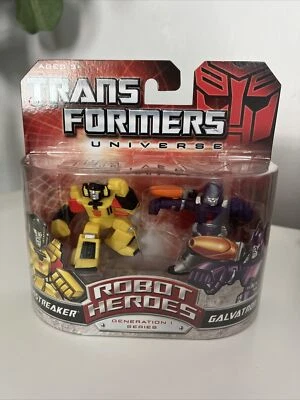 Hasbro Transformers Universe: Robot Heroes Sunstreaker & Galvatron paquete de 2 acción Foto 1 de 4