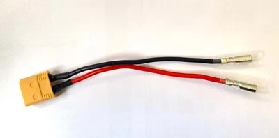 Heng Long 1/16 Tanks Power Cable XT60 to Bullet Female UK
