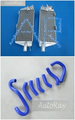 RADIADOR DE ALUMINIO + MANGUERAS PARA HUSQVARNA HUSKY AE/CR/WR/XC 400/430/500 1984-1987 Foto 1 de 4