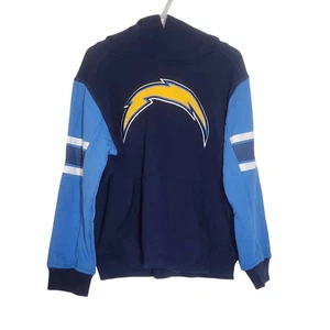 NFL Los Angeles Chargers Hoodie Pullover NWT Medium 5/6 Boy's Chargers Pullover - Picture 1 of 9