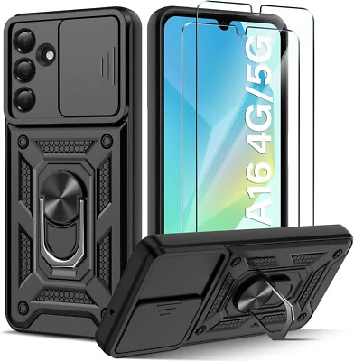 BNBUKLTD® For Samsung Galaxy A16 Case Shockproof Phone Cover & Screen Protector A17 4G/5G