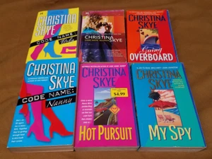 LOT OF 6 BOOKS BY CHRISTINA SKYE ROMANCE/SUSPENSE SERIES: Code Name - Bild 1 von 8