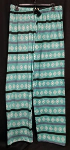 Canyon Trail Women's Lounge Pants, M, Green, Black & White - Picture 1 of 3