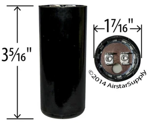 Condensatore avviamento BMI 378-440 uF 125VAC 60Hz sostituisce NGM 61A4D120378RNTC - Foto 1 di 5
