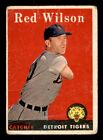 1958 Topps Baseball #213 Red Wilson Pr *E1