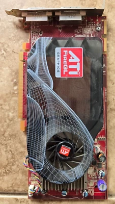 ATI-102-B10107(B) FireGL V5600 512MB PCI-E Video Card Dual-DVI  - Image 1 of 4