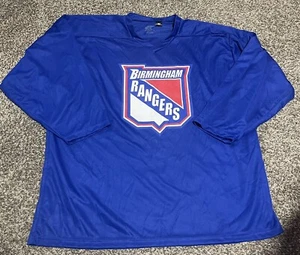Birmingham Rangers Hockey Jersey Size XL Blue #14 Kobe - Picture 1 of 3