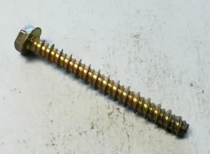 NOS Originale McCulloch Maniglia Supporto VITE 110686 Vintage OEM 13-16 x 2" - Foto 1 di 3
