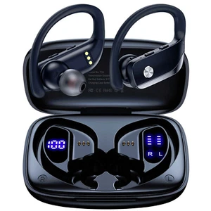 Wireless Earbuds Bluetooth Headphones 48hrs Play Back Sport Earphones with LED - Zdjęcie 1 z 2