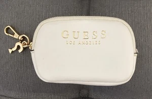 Guess Los Angeles White And Gold Coin Wallet/Change Portemonnaie Neu. - Bild 1 von 4