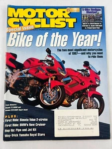 Motorcyclist Magazine September 1997, Bike of the year, Suzuki and Honda... - Picture 1 of 7