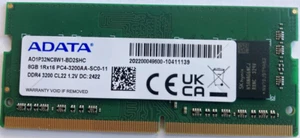 *NEW* ADATA 8GB (1Rx16) AO1P32NC8W1 DDR4 3200 PC4-3200AA SoDIMM SPS 862398-855 - Picture 1 of 2