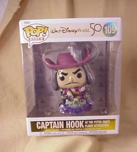 Funko 109 Pop! Rides CAPTAIN HOOK at the Peter Pan's Attraction - Picture 1 of 3