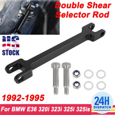 For BMW E36 320i 323i 325i 325is DSSR Selector Rod Billet Anodized Kit 1992-1995 Foto 1 de 4