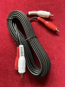 3 Cinch Phono Stecker auf Stecker Audio & Video Composite Kabel langes Kabel TV DVD - Bild 1 von 3